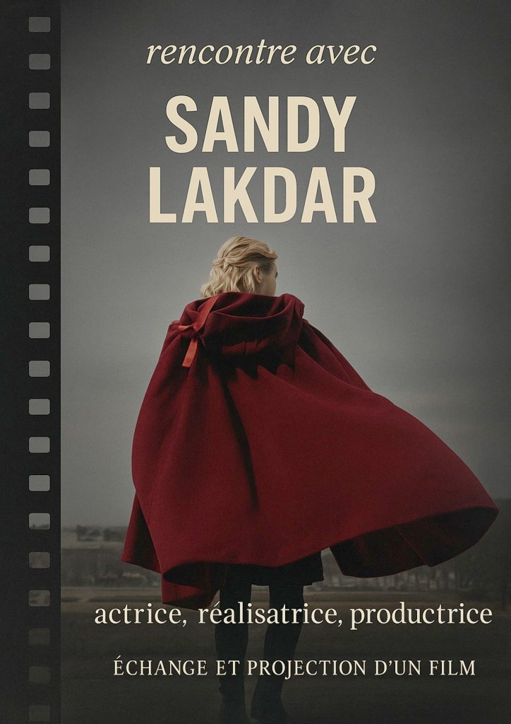 L’actrice, réalisatrice et productrice Sandy Lakdar a captivé les étudiants lors d’une rencontre passionnante. Avec énergie et authenticité, elle a partagé les coulisses de son univers cinématographique et répondu aux questions avec une grande générosité. Un moment d’échange inspirant et vibrant.